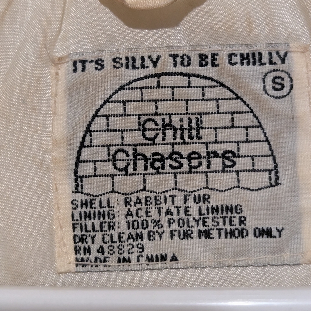 Chilly Chasers Rabbit Fur Jacket - Picture 4 of 4